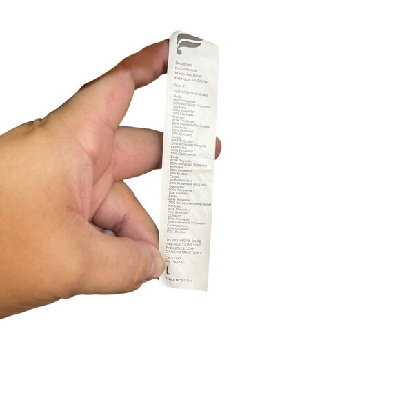 Fabletics Ivory Sherpa Fleece Multi Pocketed Mens 1/4 Zip Explorer Pullover Sz L - Picture 4 of 8